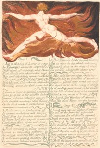 The First Book of Urizen, Plate 3, Chap- 1 . . . . (Bentley 3) by William Blake